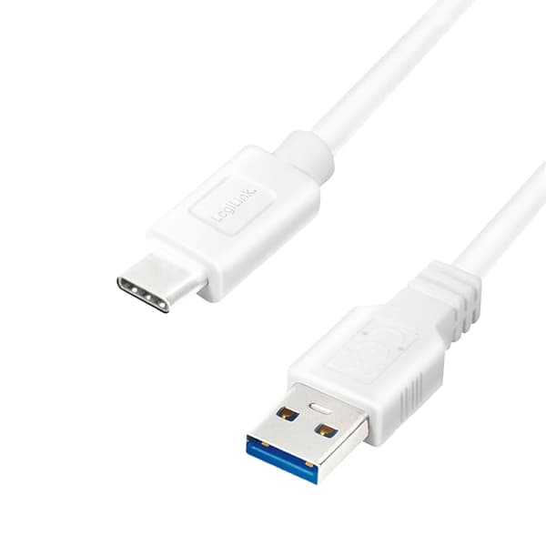 LogiLink USB-C-kabel - USB typ A till USB-C - 2 m