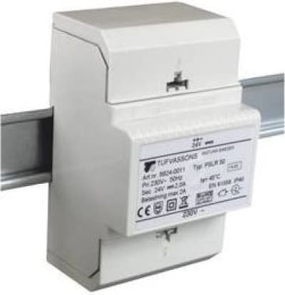 Transformer strømforsyning PSLF 50 230VAC/24VDC 28W 1.1A /med filter/ 18524-9995