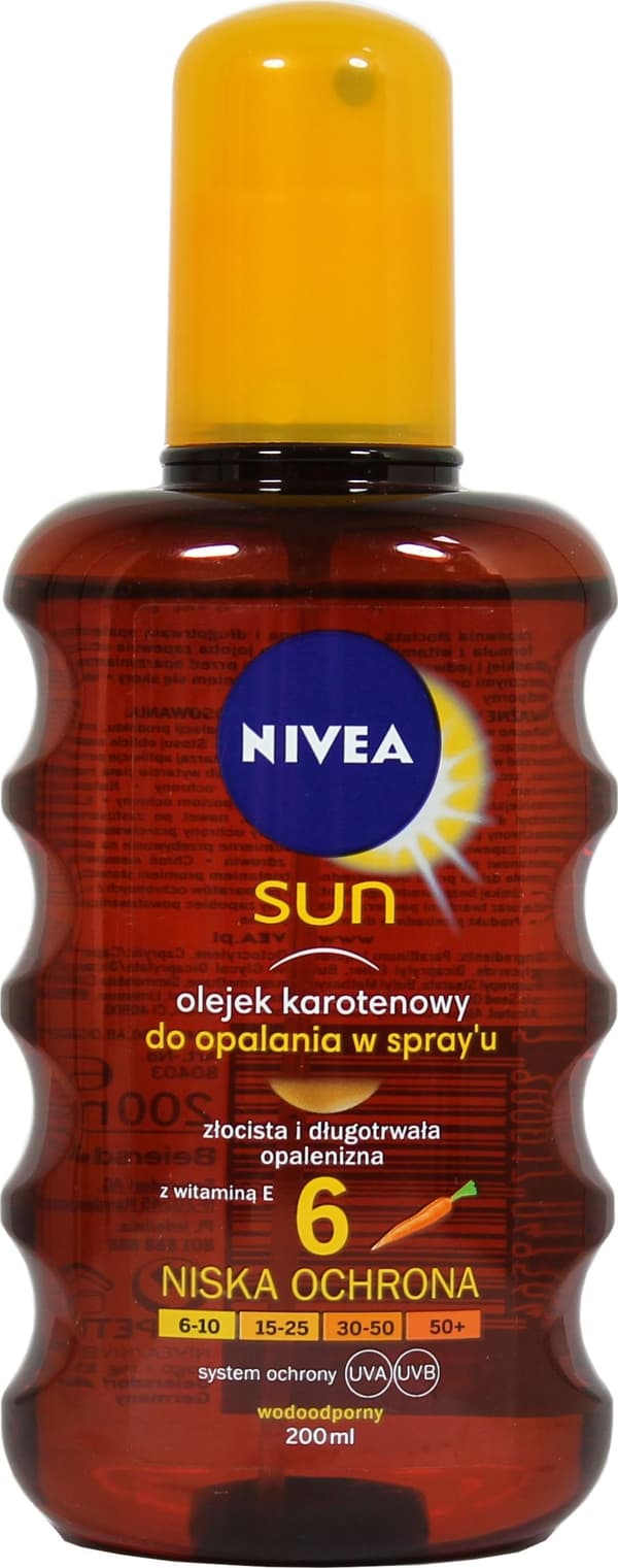 Nivea Nivea_sun sololja spray SPF6 200ml