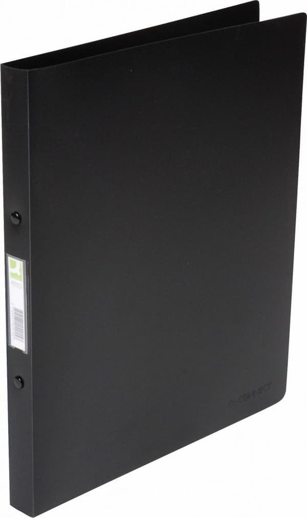 Pärm Q-Connect Ingen data 4-ring A4 16mm svart (KF02923)