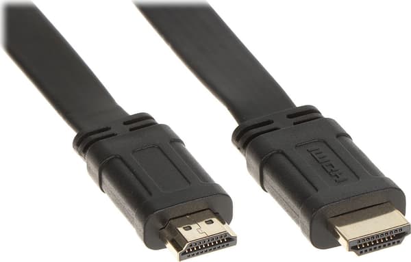 Kabel HDMI - HDMI 10m sort (HDMI-10-FL)