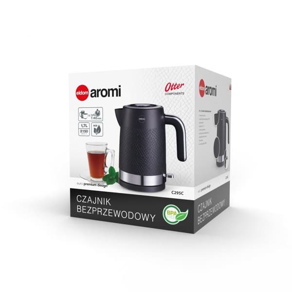 Vedenkeitin C 295 C ARONI MUSTA 2200W
