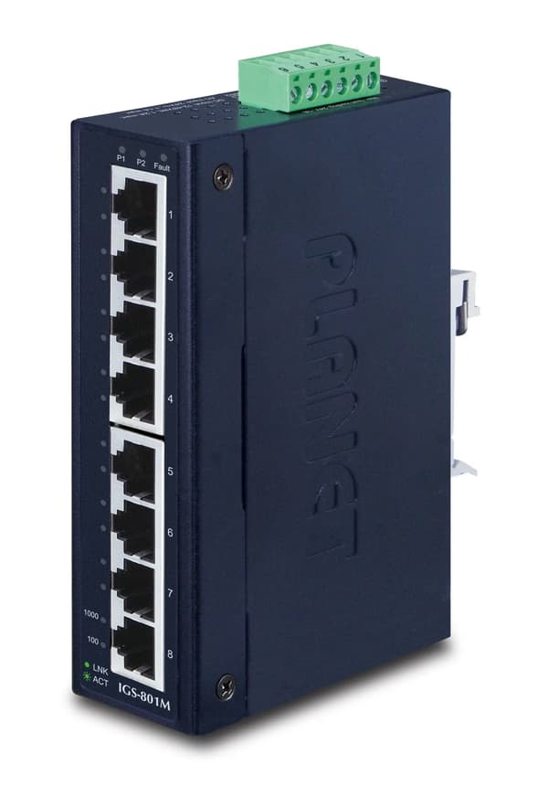 PLANET IGS-801M - switch - 8 porte - administreret