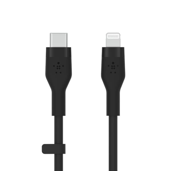 Belkin Flex Lightning/USB-C 15W 3m, mfi, 15W, sort CAA009bt3MBK