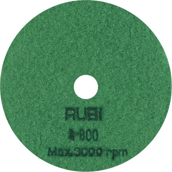 POLERPUDE 100mm TØR GR. 800