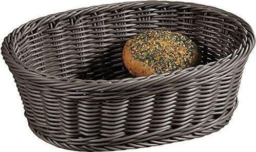 Kesper Hedelmä- ja leipäkori, soikea, harmaa