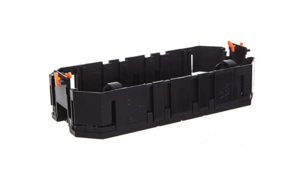 Installationsboks til Modul45 165x76x36mm PA Grafitsort RAL 9011 7408721