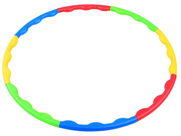 Hulahop foldbar farverig cirkel til skydning SP0692