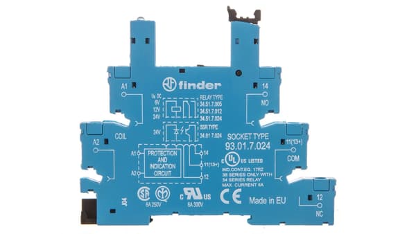 Finder Sockel för relä 34.51 (93.01.7.024)