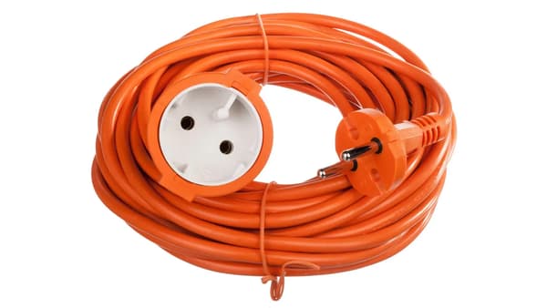 Emos Haveforlænger uden jord 10m orange (P01310)