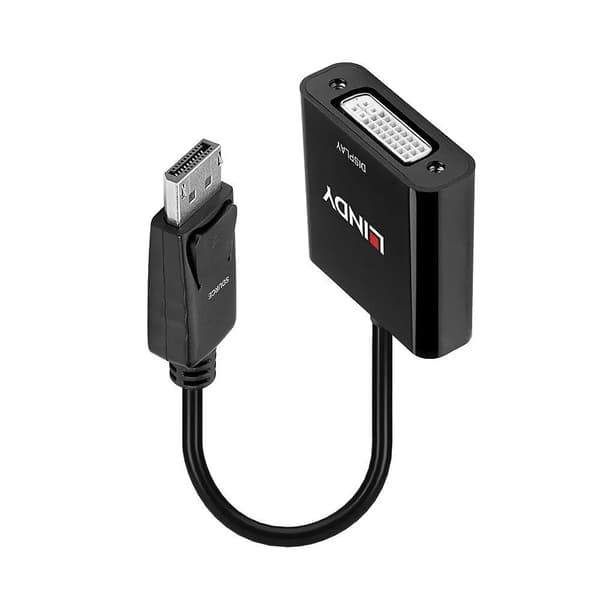 Lindy Displayport til DVI-D-konverter, aktiv