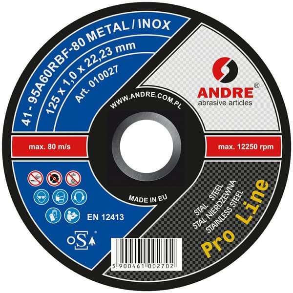 DIAL T41 125/1,0/22 METAL-INOX AA