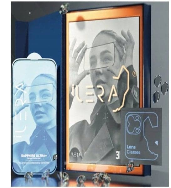 iLera Premium Sapphire Ultra + Corning Glass för iPhone 16 Pro Max