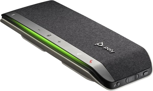 Poly Sync 40+ Microsoft Teams -sertifioitu USB-A USB-C -kaiutinpuhelin +BT700 USB-A -sovitin