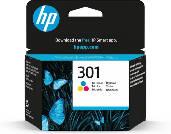 HP CH 562 EE blækpatron 3-farver nr. 301