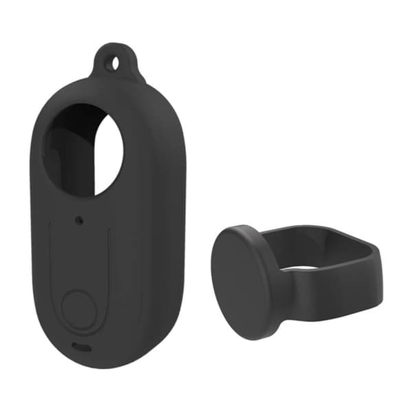 Kamera silikoneetui Puluz med objektivdæksel til Insta360 GO 3 Sort