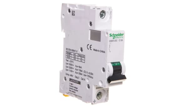 Superlock-afbryder 1P C 5A 6kA AC C60H A9N61505