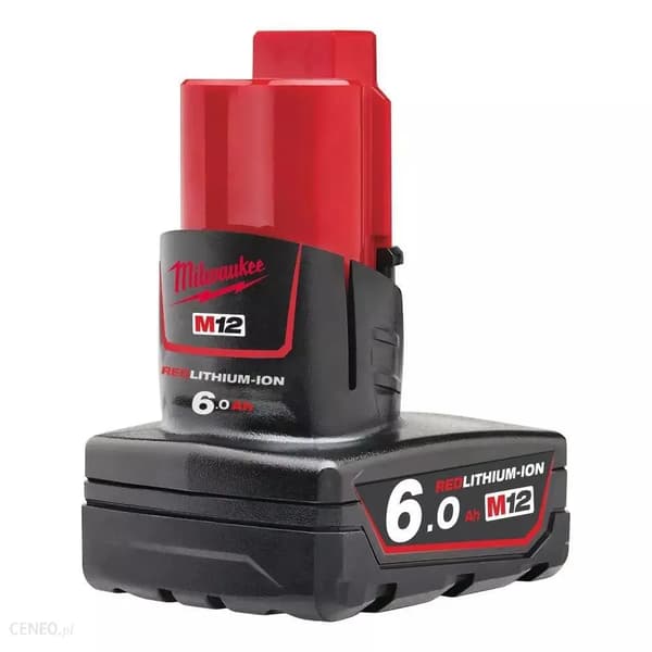 Milwaukee M12B6 12V / 6,0 Ah Li-Ion Batteri