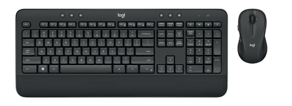 Logitech MK545 Advanced trådlöst tangentbord och musset - svart