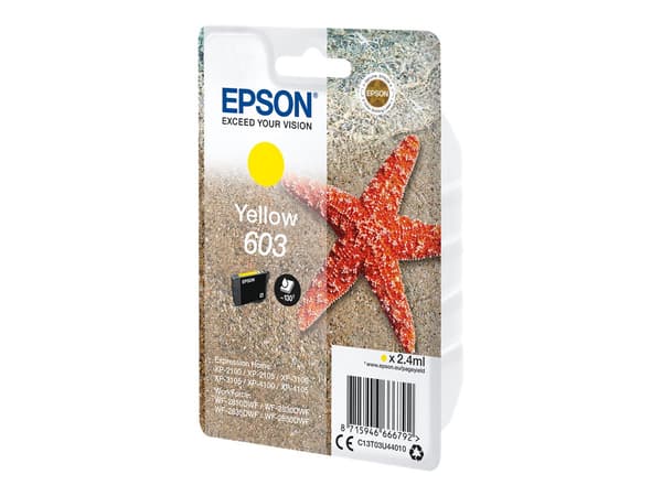 Epson 603 - gul - original - bläckpatron