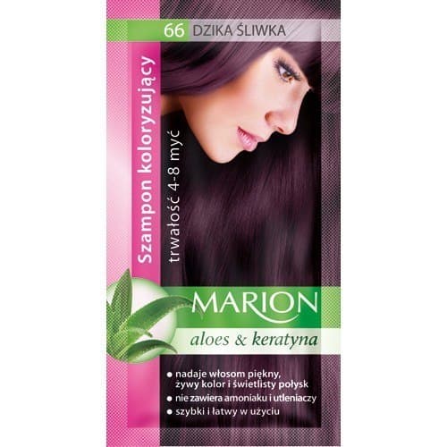 Marion farveshampoo 4-8 myc nr. 66 vild blomme 40 ml