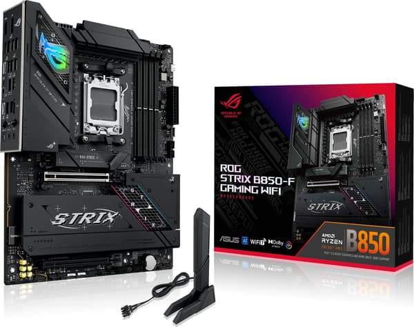 ASUS ROG STRIX B850-F GAMING WIFI - moderkort - ATX - Socket AM5 - AMD B850