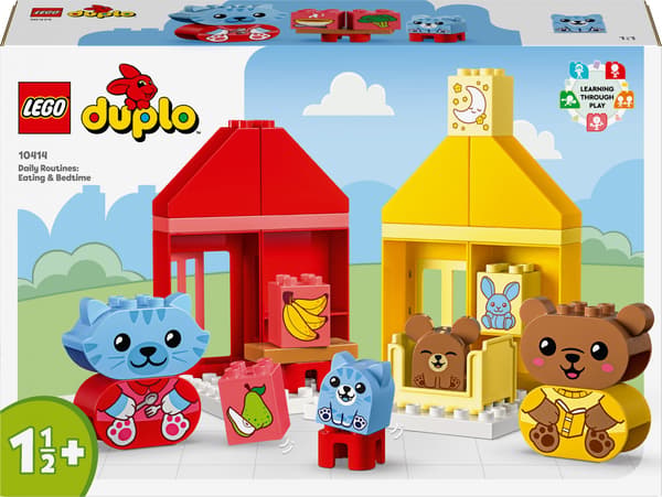 10414 DUPLO Vardagsrutiner: Äta & Läggdags