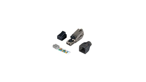 MicroConnect RJ45 STP-stik CAT6 Cat.6 IP20