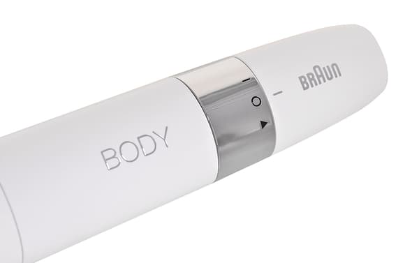 Elektrisk hårfjerner Braun BS1000 Hvid Unisex Blød