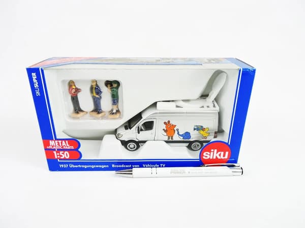 SIKU 1937 Transmissionsvarevogn med tilbehør