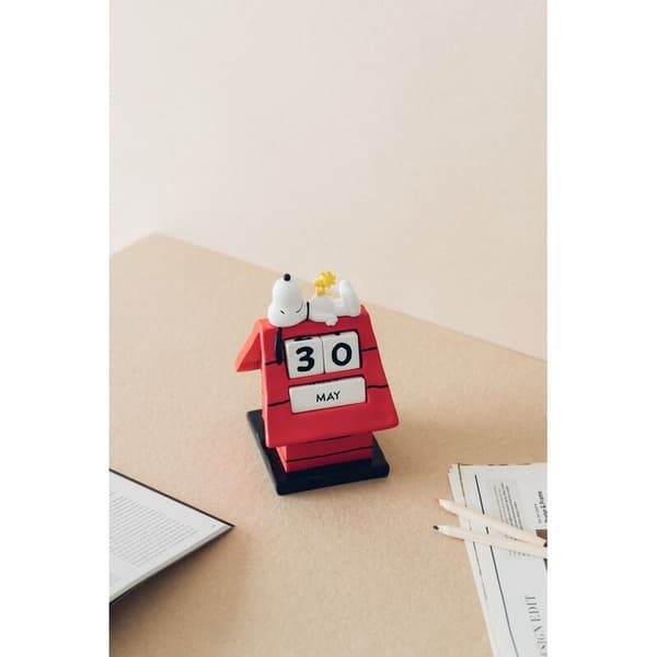 Snoopy Hundehus 3D evighedskalender
