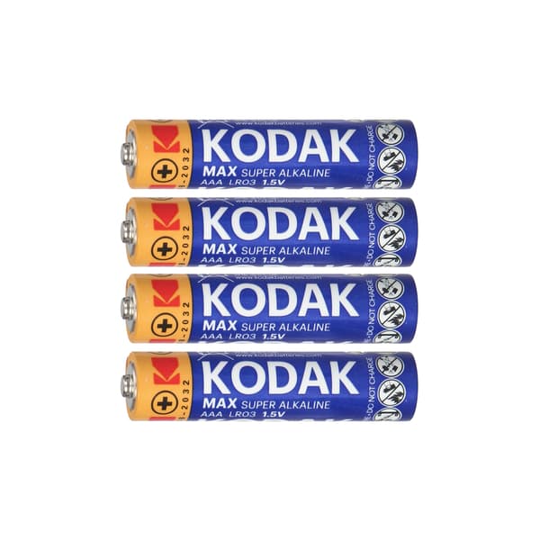 Kodak MAX batteri - Alkalisk