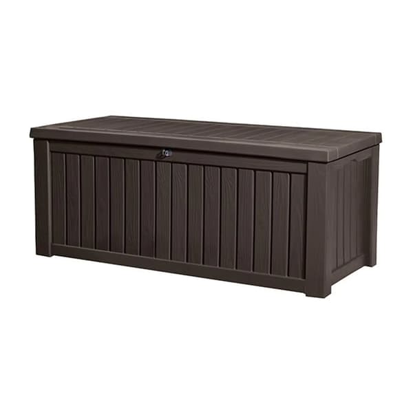 Trädgårdslåda Keter Rockwood 570L brun