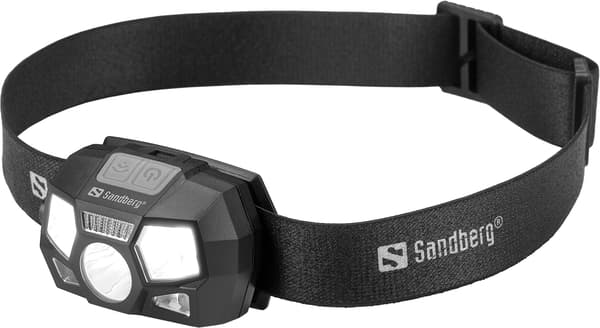 Sandberg Headlamp 5in1 Recharge Sensor -otsalamppu
