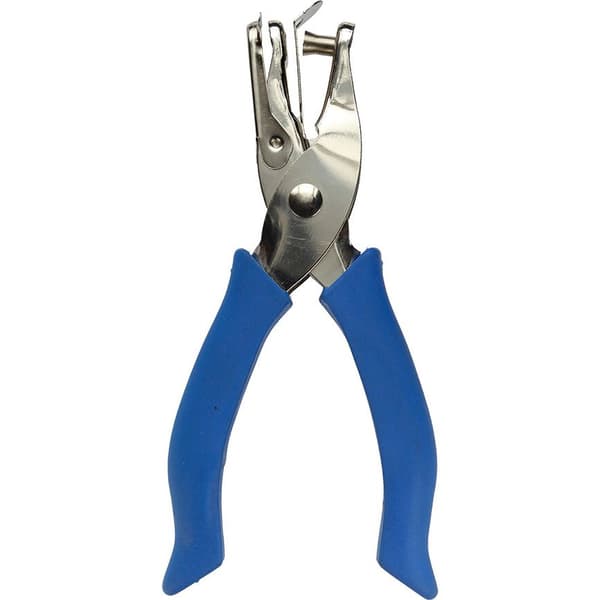 Hålslag med ett hål och gummihandtag