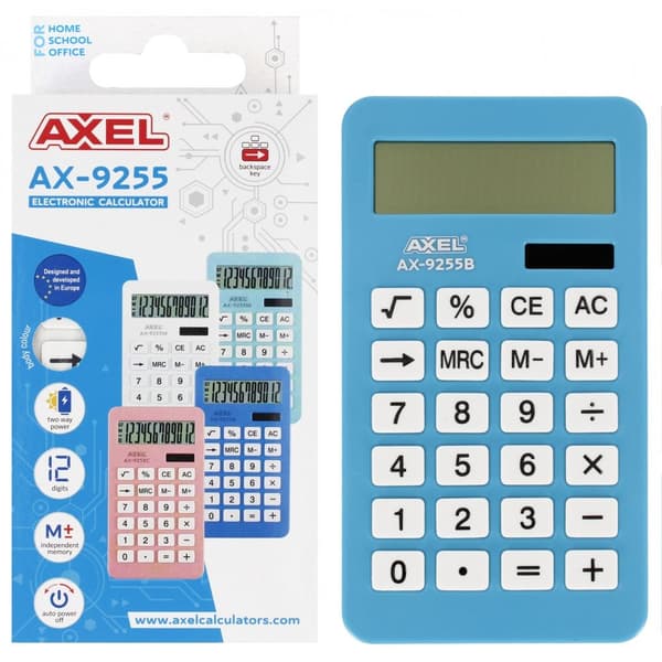 AXEL CALCULATOR AX-9255B PUD 50/100