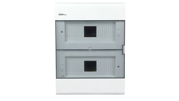 2x12 utanpåliggande modulär kopplingsutrustning (N+PE) IP40 sRn-24