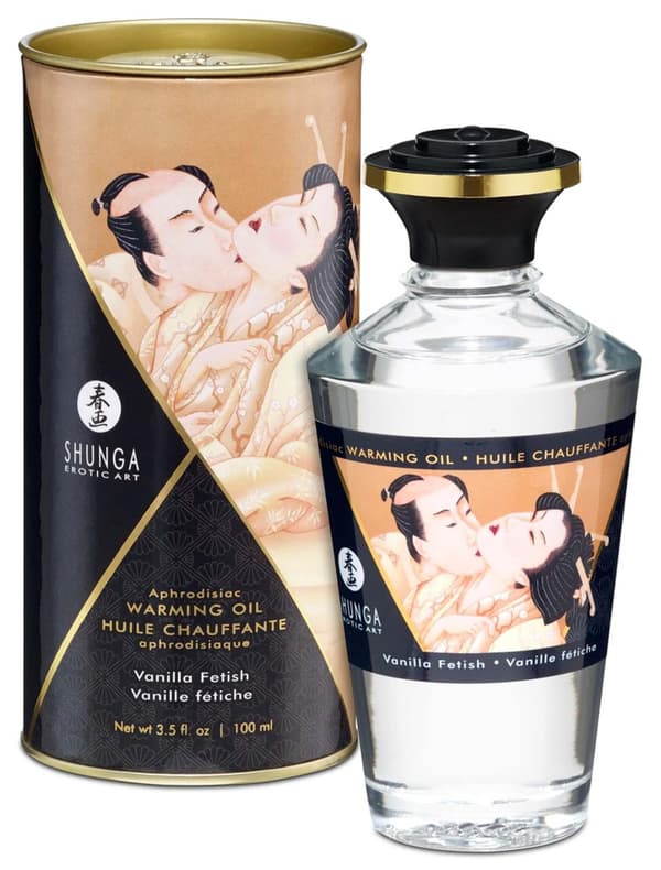 Varmeeffektolie Vanilje Shunga (100 ml)