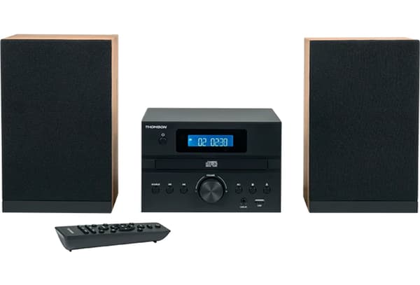 Thomson Thomson Mini Tower COSY Bluetooth Bass Boost CD Radio FM 50W Sort
