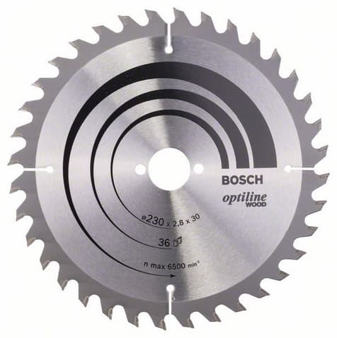 BOSCH RUNDSAV OPTI 230x2,8x30x36z