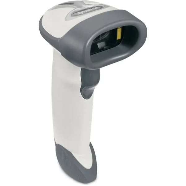 Zebra LS2208 USB-kit, ljusgrå detaljhandel, 1D, laser inkl.: kabel (USB), stativ