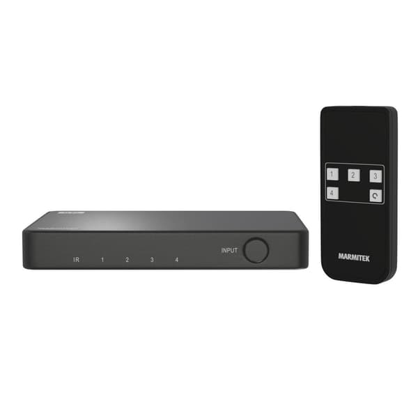 Marmitek Connect 740 HDMI-switch 8K/80Hz 4K/120Hz 4 ingångar