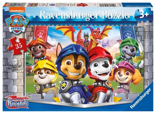 Ravensburger Puslespil 35 Paw Patrol Knights