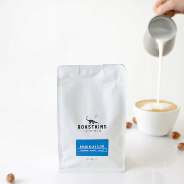 Roastains Hela Kaffebönor Brasilien Milky Cloud ESPRESSO 250g