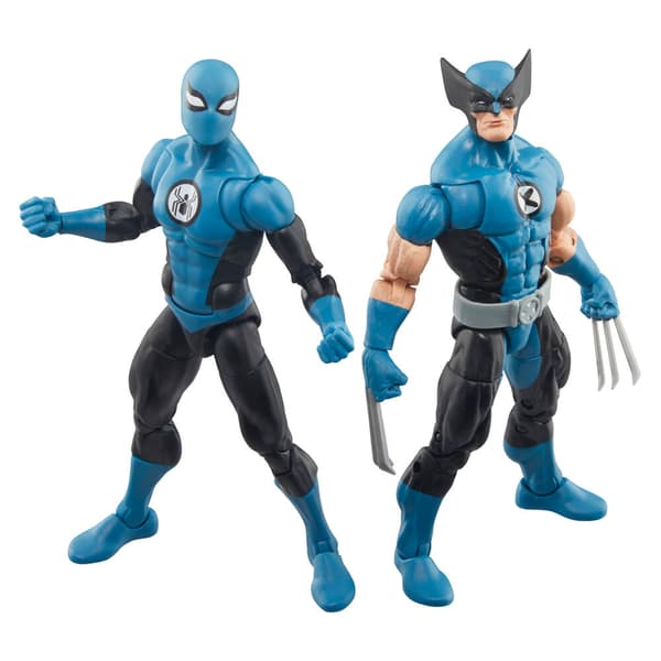Marvel Fantastic Four Wolverine Spiderman-paket 2 figurer 15cm