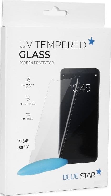 Blue Star UV 3D hærdet glas - til Samsung Note 9