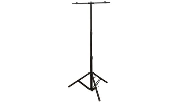 Jalusta valaisimille 180cm musta GW-0070