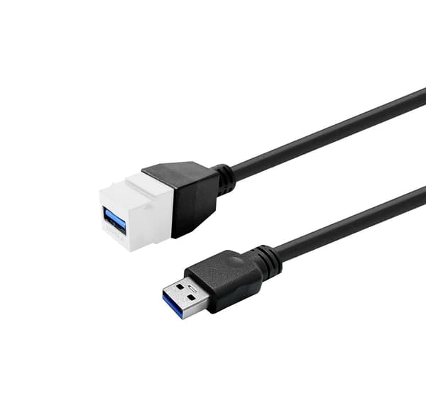 Vivolink Keystone Vit USB3.0 A-hona till USB3.0 A-hane