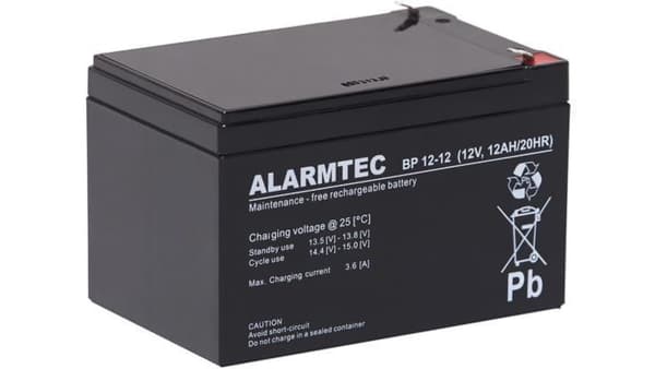 ALARMTEC BP 12V 12Ah -sarjan AGM-akku