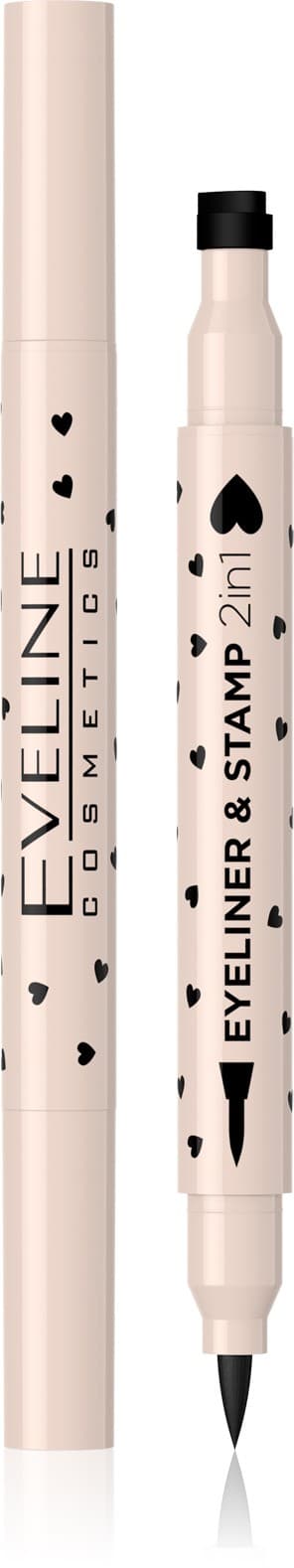 Eveline_Eyeliner & Stempel i Pen 2i1 01 Hjerte